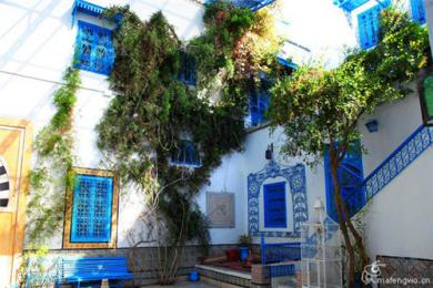 SIDI BOU SAID de la Tunisie